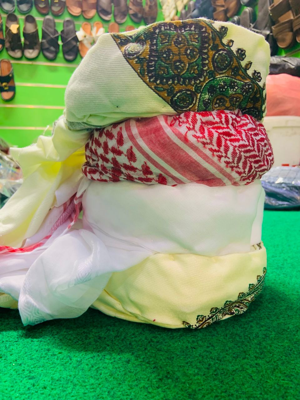 Foulards et tissus imprimés