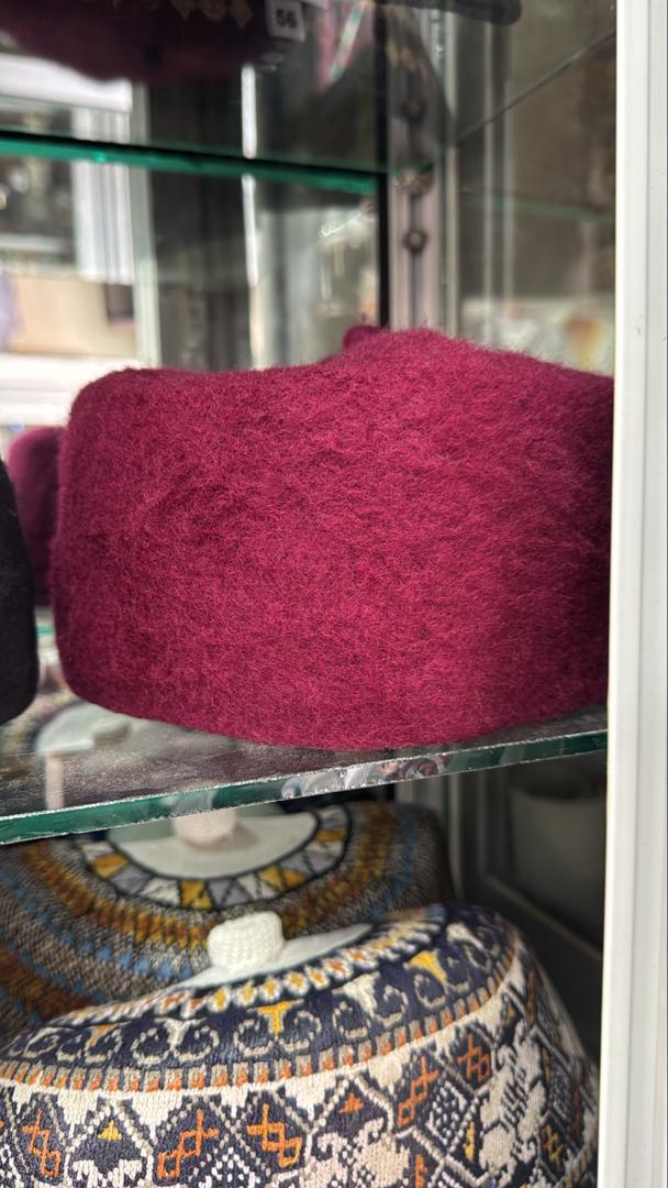 Bonnet Barham Diop bordeaux