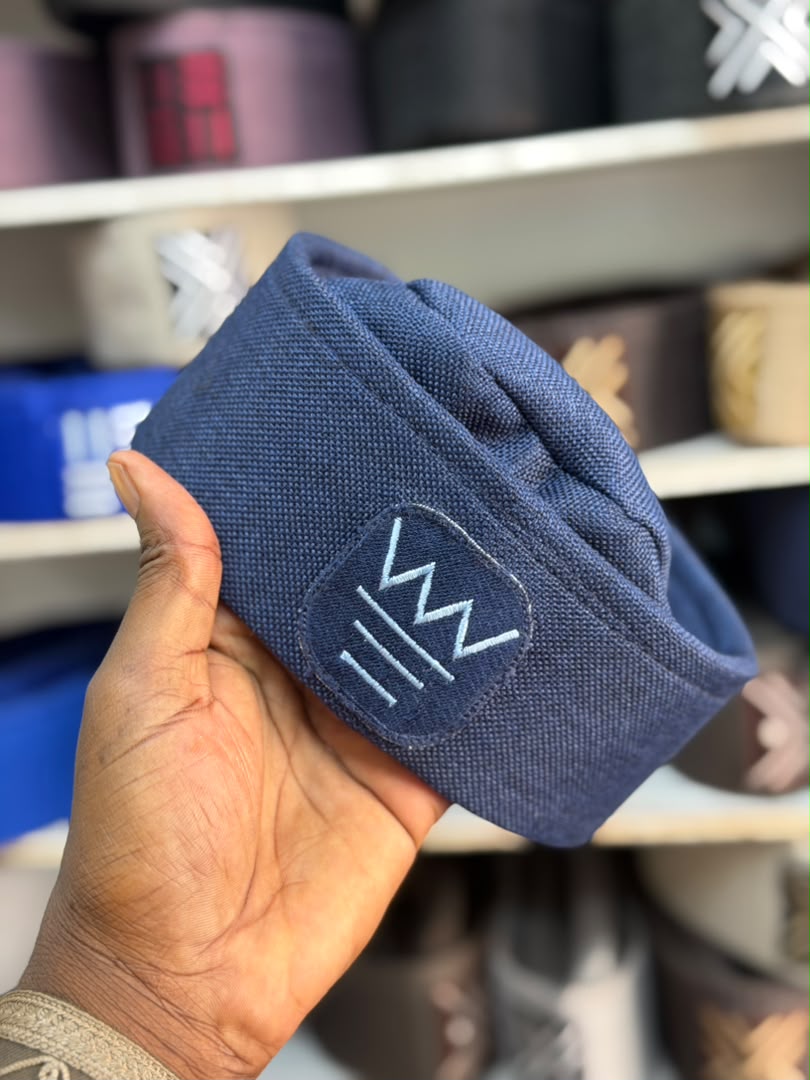 Bonnet togolais bleu nuit